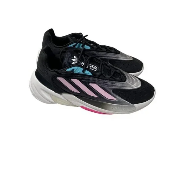 Adidas OZELIA W CORE BLACK, CLEAR PINK & WHITE - Picture 6 of 11